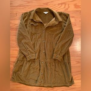 Button down American Eagle corduroy dress.